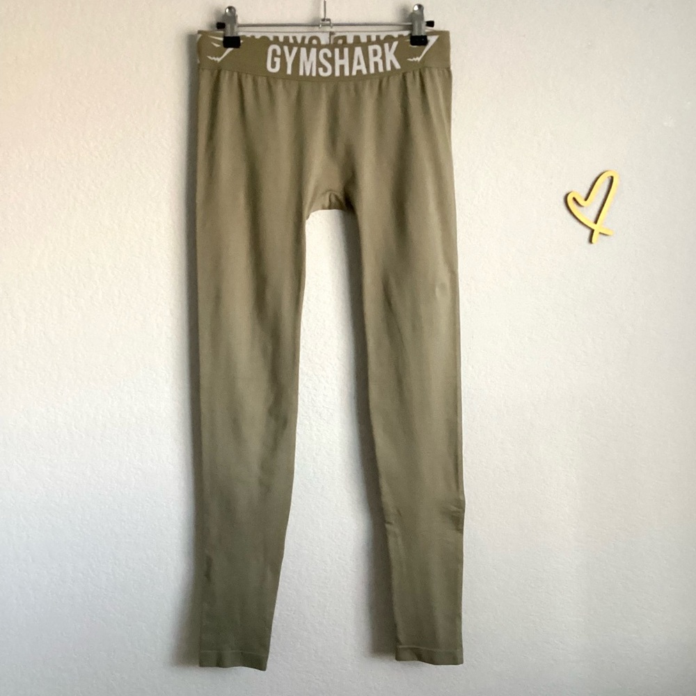 \Gymshark\ Logo Waist Seamless Leggings